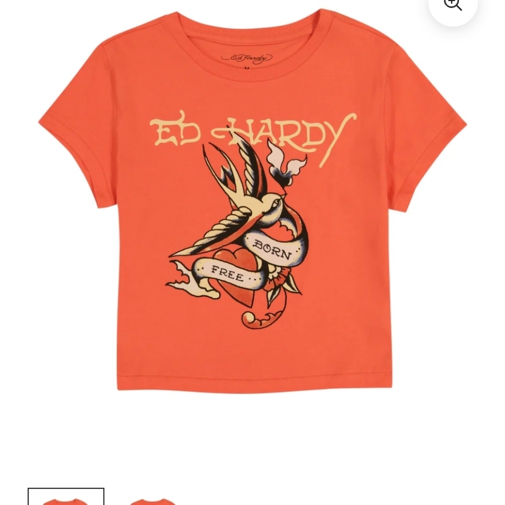 Ed Hardy BORN FREE BABY TEE